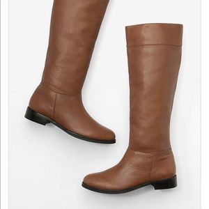 J. Jill Tan Tall Leather Boots